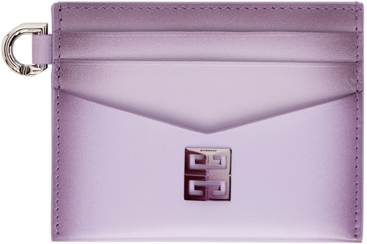 Photo: Givenchy Purple 4G Card Holder
