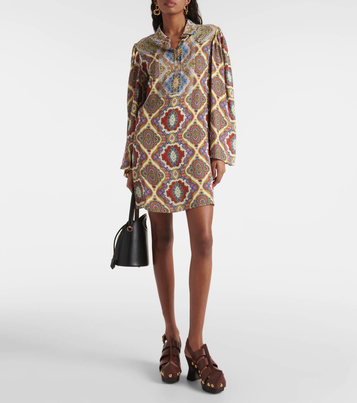 etro printed mini dress Etro Printed minidress Etro