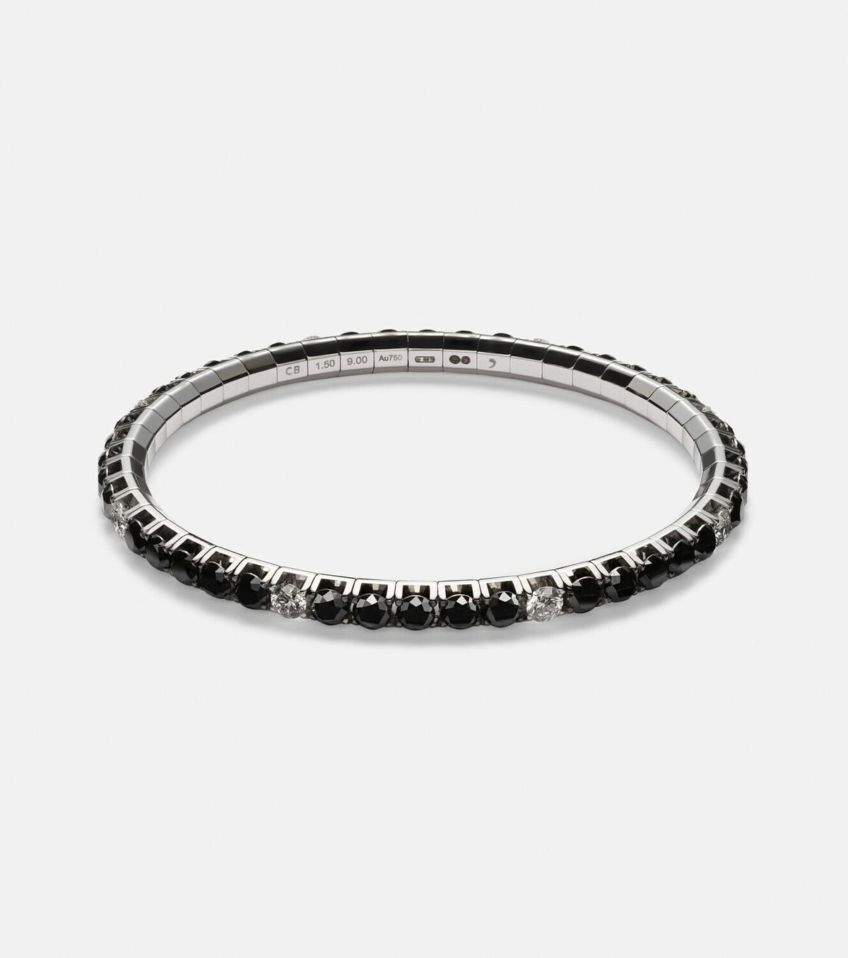 Bucherer Fine Jewellery 18kt white gold tennis bracelet with diamonds
