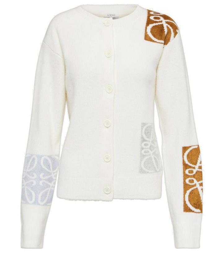 Photo: Loewe Anagram wool cardigan