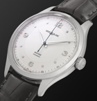 Montblanc - Heritage Automatic 40mm Stainless Steel and Alligator Watch - White