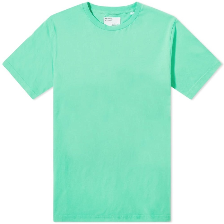 Photo: Colorful Standard Men's Classic Organic T-Shirt in Spring Green