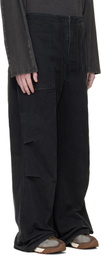 Entire Studios Black Barren Cargo Pants