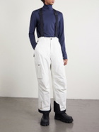 Moncler Grenoble - Wide-Leg Padded 3L GORE-TEX Ski Salopettes - White