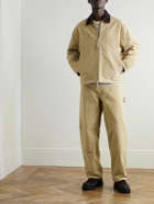 AGOLDE - RSVP GALLERY District Corduroy-Trimmed Cotton-Twill Jacket - Neutrals