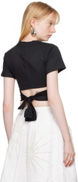 Conner Ives Black Kylie T-Shirt