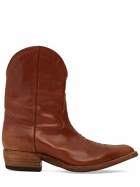 DSQUARED2 - Low Cowboy Leather Boots