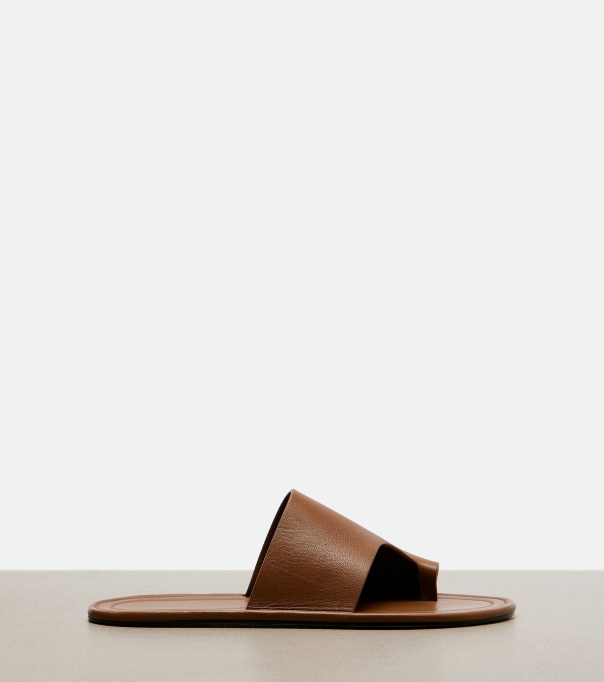 The Row Malick Thong leather sandals