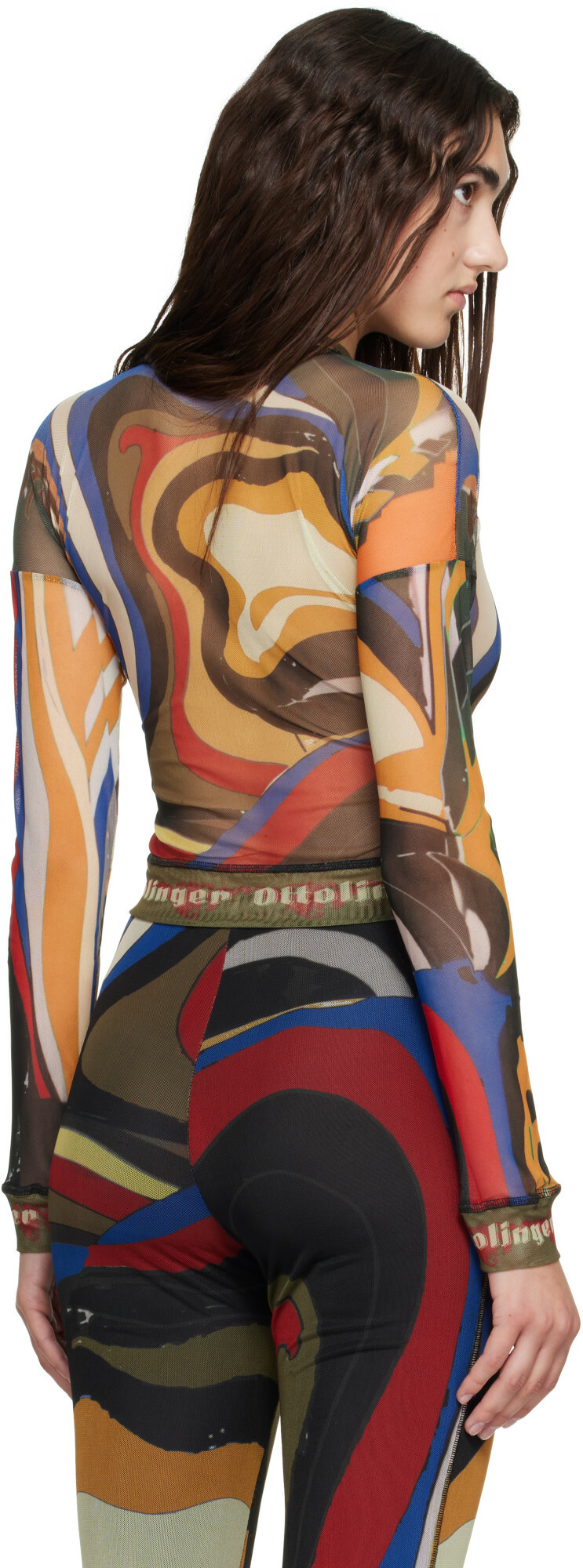 Ottolinger Multicolor Mesh Longsleeve T-shirt