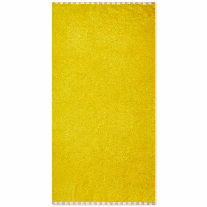 Photo: Dusen Dusen Bath Towel in Yellow Cornflower