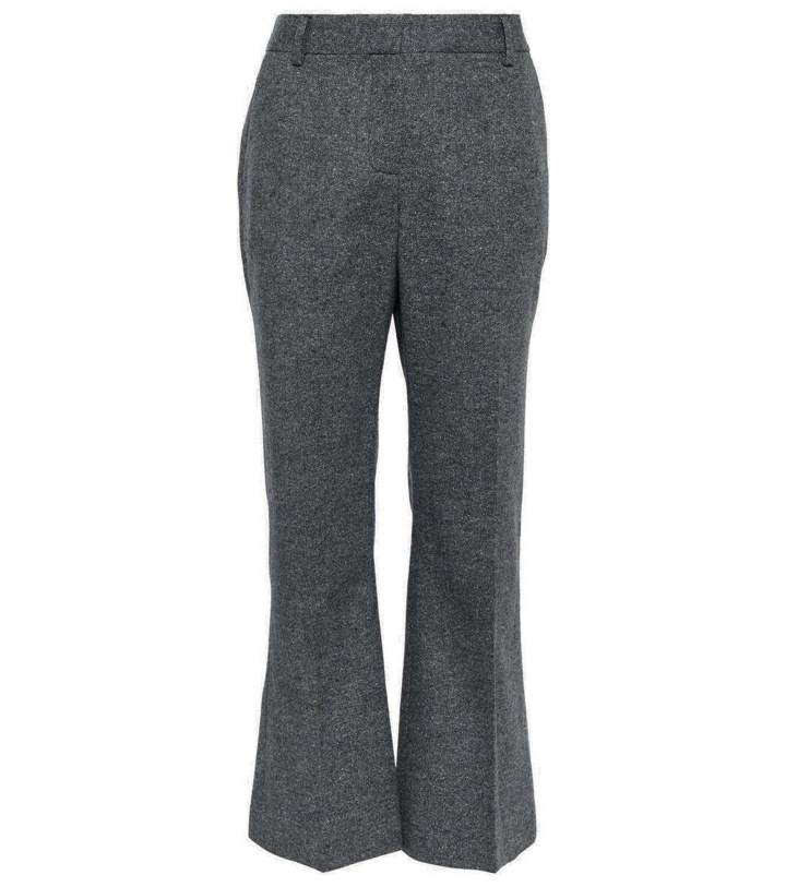 Photo: Altuzarra Fossett wool-blend bootcut pants