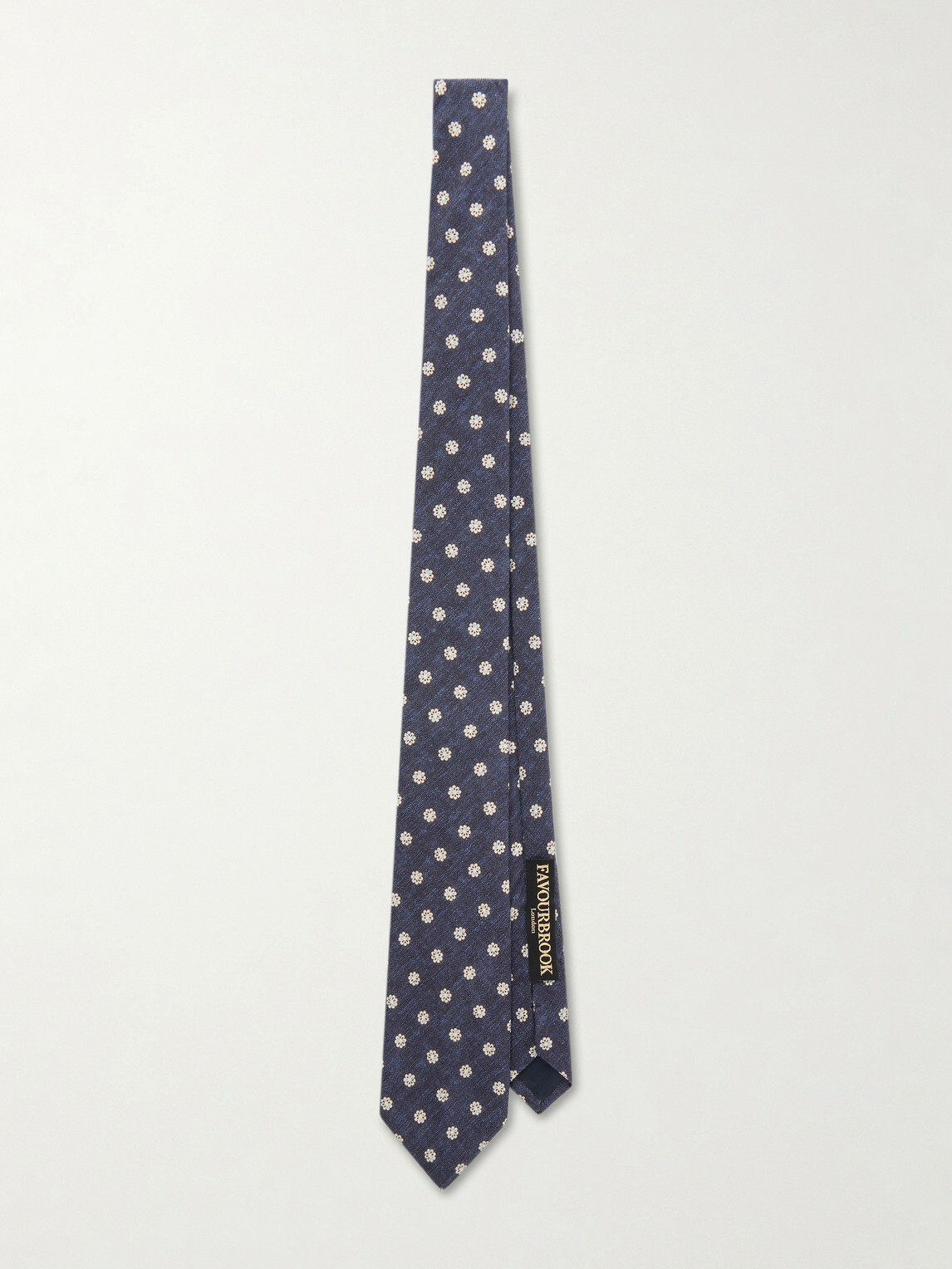 Favourbrook - Monmouth 8cm Floral-Print Cotton and Wool-Blend Tie