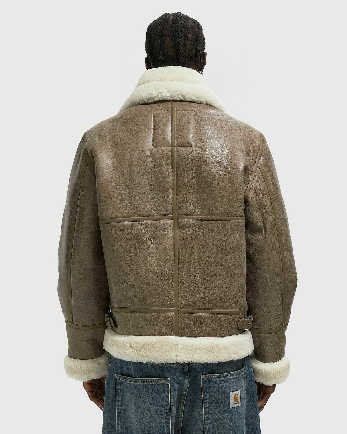 Schott NYC LC1259 JACKET Brown Mens Bomber Jacket