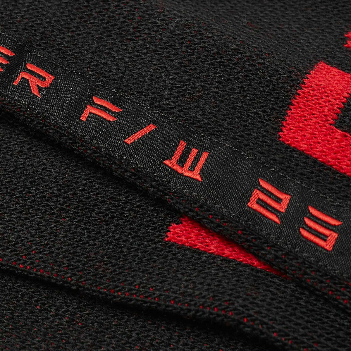 Ottolinger Women's Scarf in Black/Red 