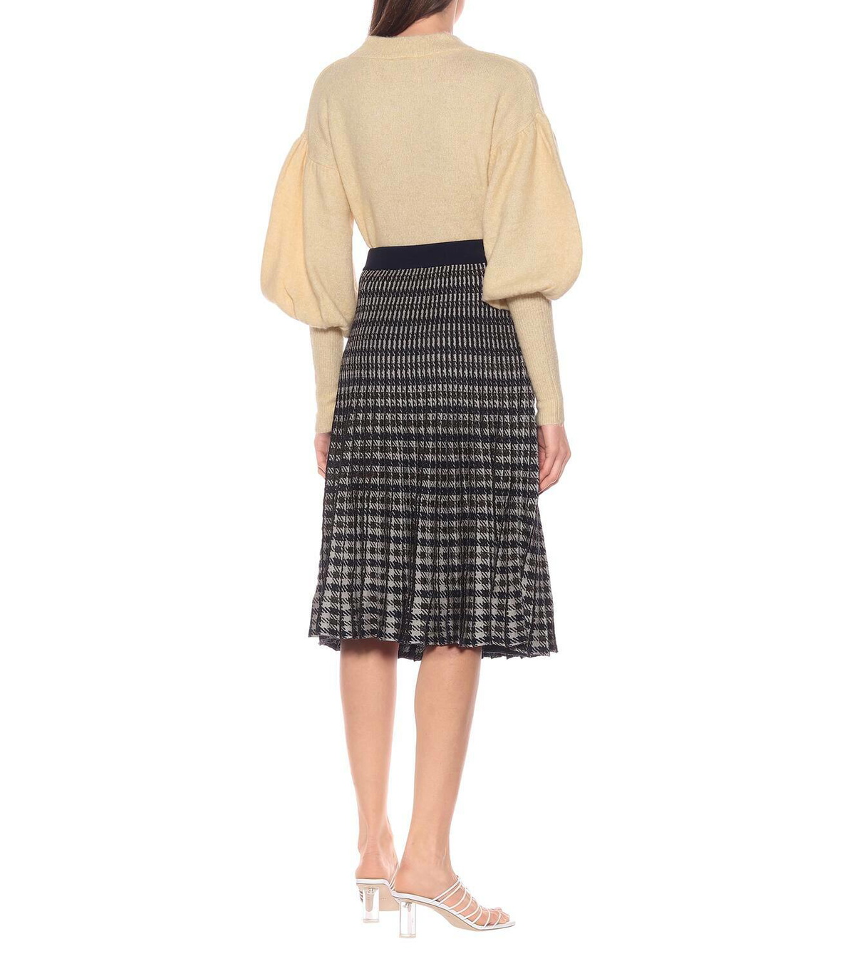 Baum und Pferdgarten Cyrilla pleated midi skirt