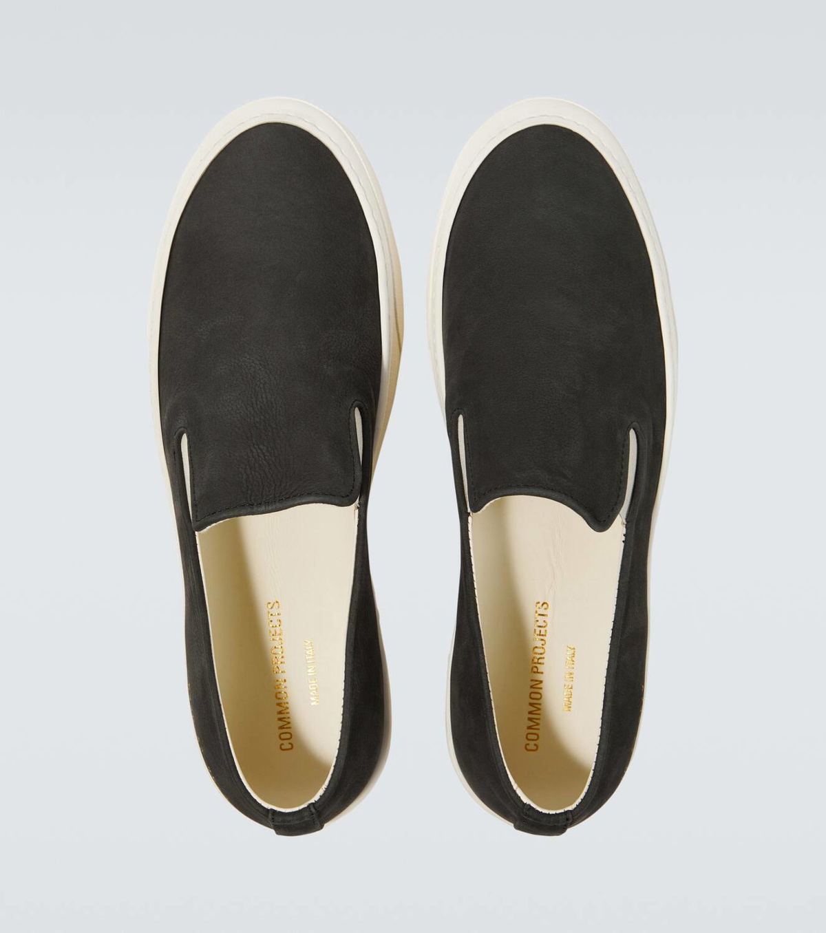 Common Projects Slip On In suede slip-ons Common Projects