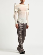 Rick Owens Mens T-shirt Cream