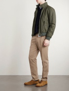 Slowear - Cotton-Blend Bomber Jacket - Green