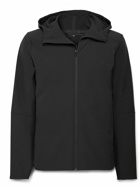 Lululemon - Warp Light WovenAir™ Mesh-Panelled Recycled Swift™ Hooded Jacket - Black