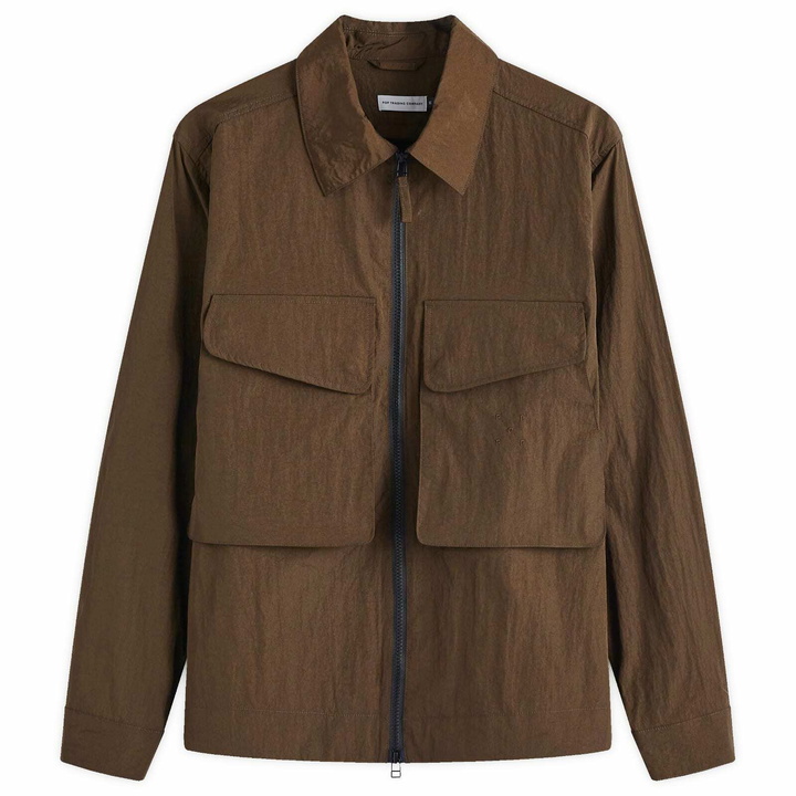 Photo: Pop Trading Company Men's Nylon Boxer Overshirt in Delicioso