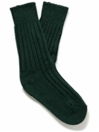 The Elder Statesman - Yosemite Ribbed Cashmere Socks