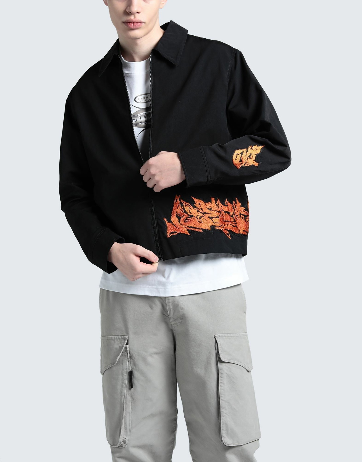 Off-white Mens Jacket in Black