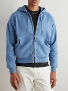 TOM FORD - Slim-Fit Cotton-Jersey Zip-Up Hoodie - Blue