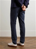 Giorgio Armani - Slim-Fit Straight-Leg Cotton-Blend Twill Chinos - Blue