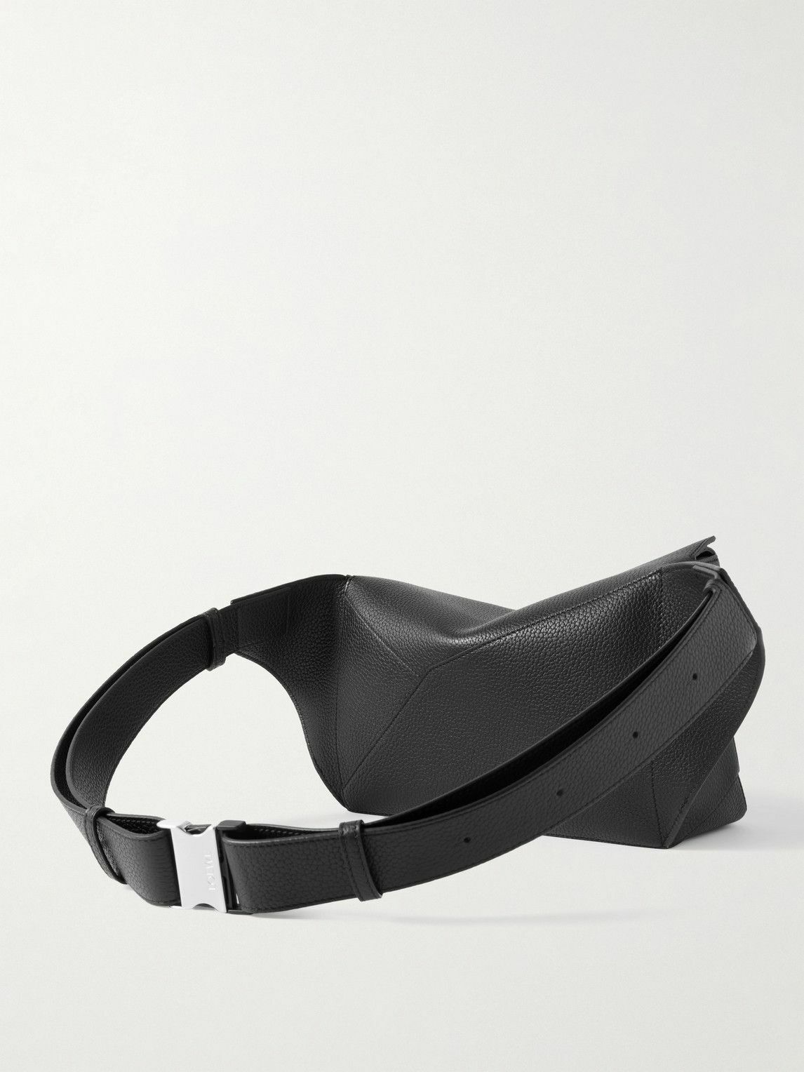 LOEWE - Puzzle Edge Small Full-Grain Leather Belt Bag