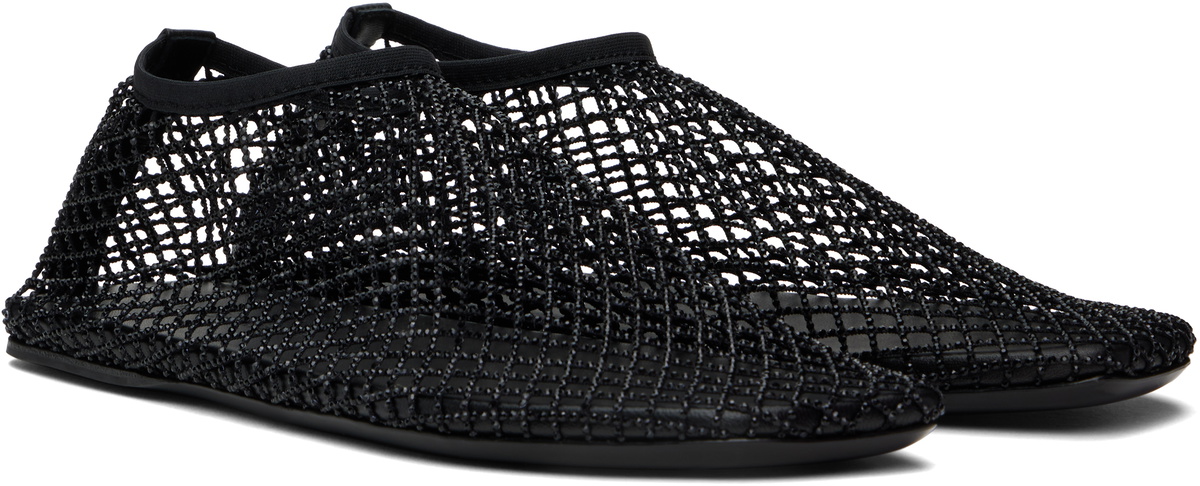 Christopher Esber Black Minette Flats