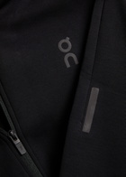 ON Focus Tech Hooded Cotton-blend Sweatshirt Black