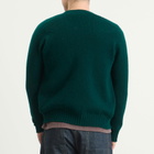 Jamieson's of Shetland Men's Jamiesons of Shetland V-Neck Cardigan in Green