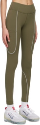 Outdoor Voices Green Drawstring 7/8 Leggings