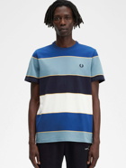 Fred Perry T Shirt Blue   Mens