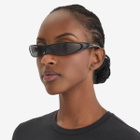 Balenciaga BB0383S Sunglasses in Black/Grey 