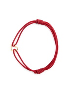 Aliita Mini Corazon Cord Bracelet - Red - One Size