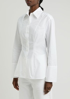 Day Birger ET Mikkelsen Olivier Darted Cotton Shirt White