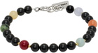 Isabel Marant Black & Multicolor Beaded Bracelet
