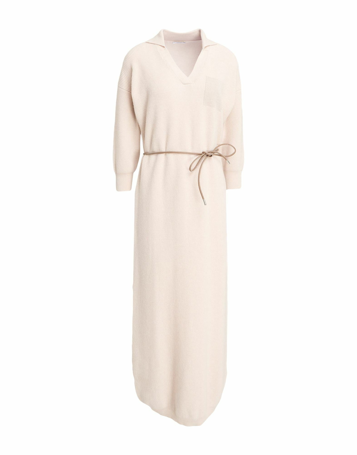 Peserico Womens Midi dress in Beige