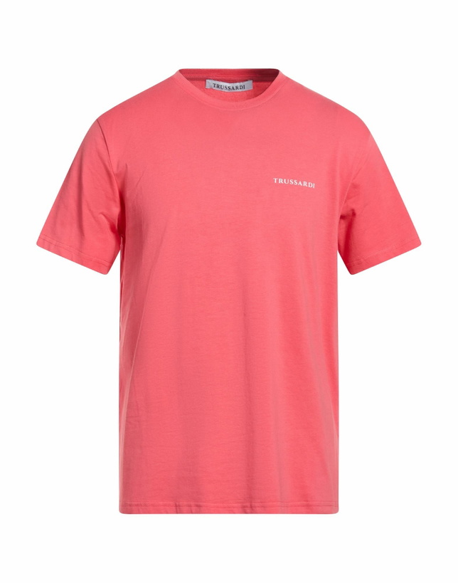 Photo: Trussardi Mens T-shirt in Coral