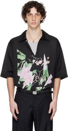 OUR LEGACY WORK SHOP Emporio Armani Black Pantelleria Shirt