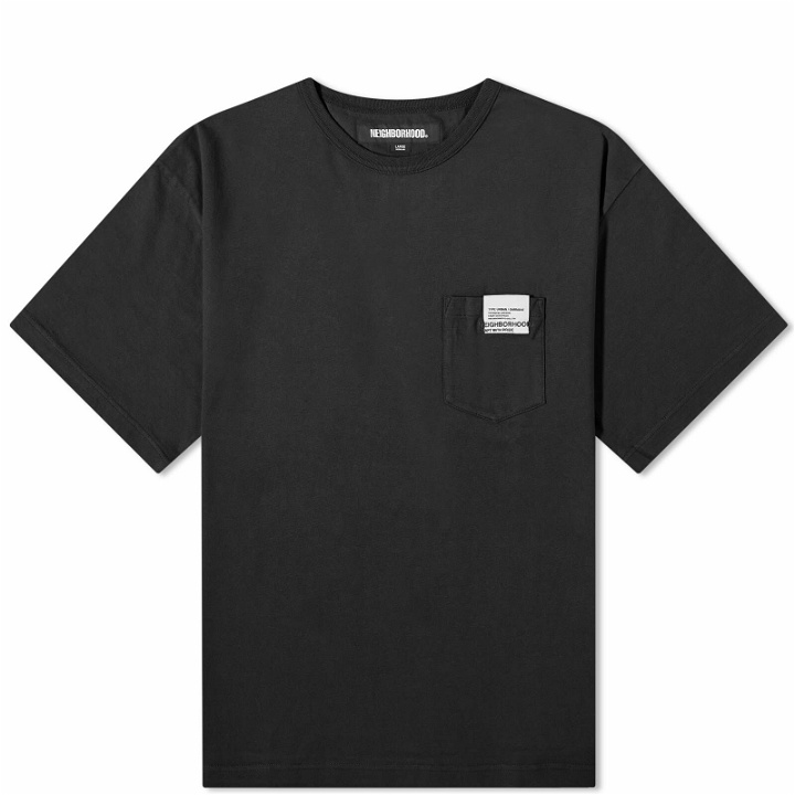 Photo: Neighborhood Men's Classic Pocket T-Shirt in Black
