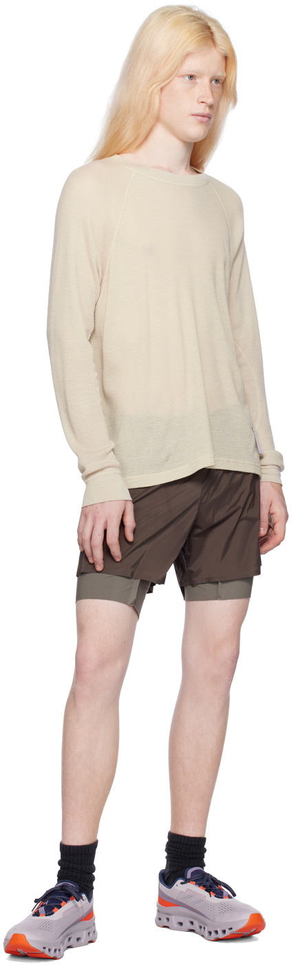 Satisfy Brown CoffeeThermal 8” Shorts