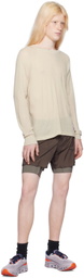 Satisfy Brown CoffeeThermal 8” Shorts
