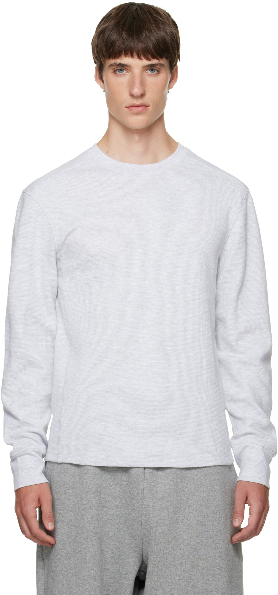 Marc Jacobs Heaven White Boardwalk Bear Long Sleeve T-Shirt Marc