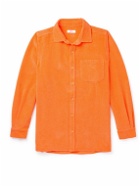 ERL - Cotton-Blend Corduroy Shirt - Orange