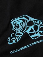 Billionaire Boys Club - Oversized Logo-Print Cotton-Jersey T-Shirt - Black