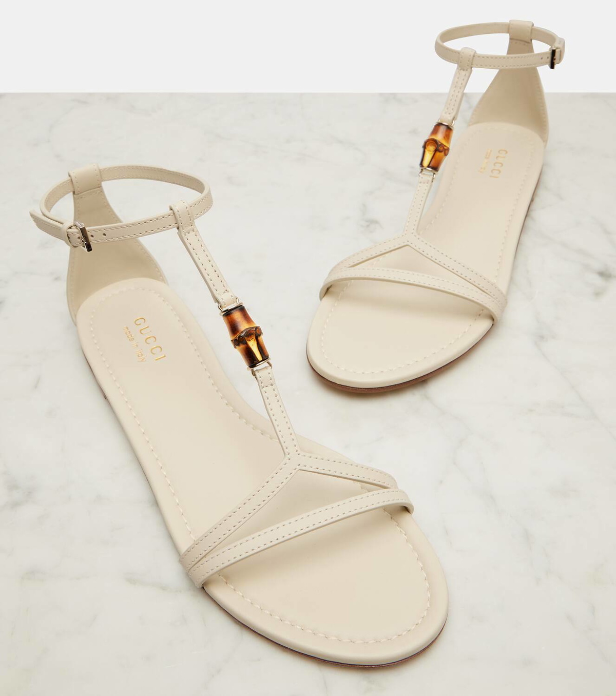 Gucci Bamboo leather sandals Gucci