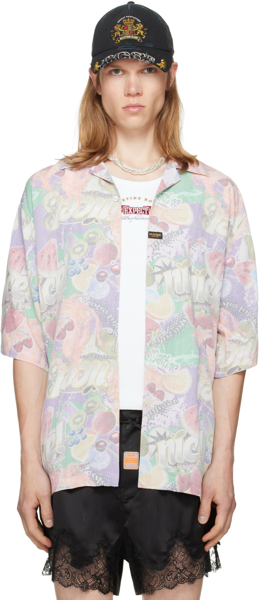 Martine Rose Multicolor Boxy Shirt