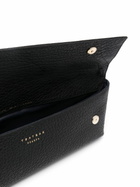 Tsatsas Black Kirat Leather Clutch Bag